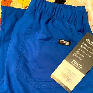 Greys Anatomy Scrub bottoms XS royal blue